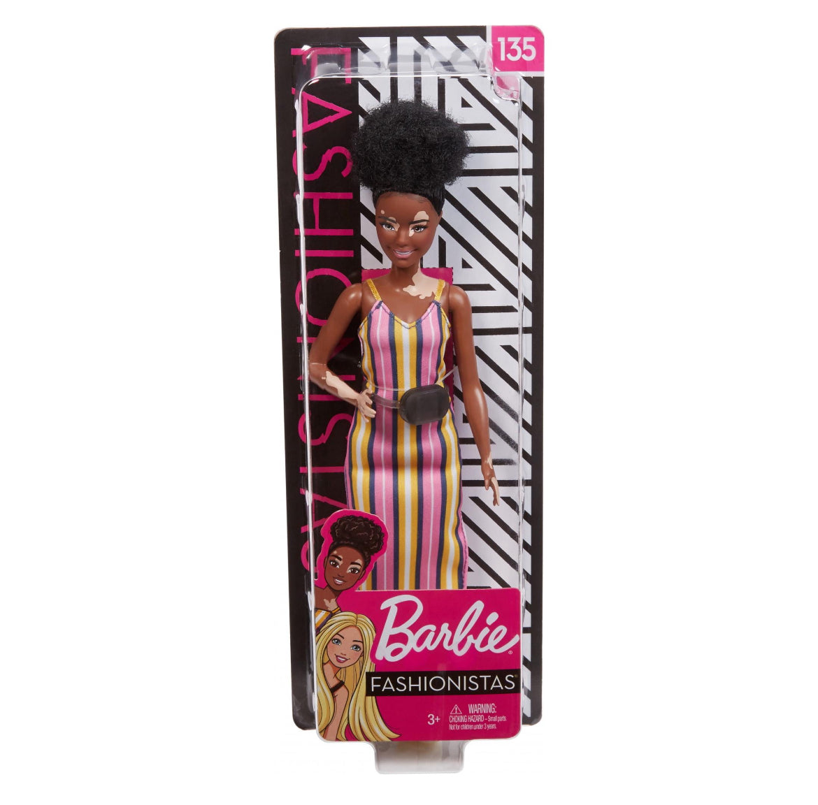 Barbie Fashionistas Doll #135 With Vitiligo