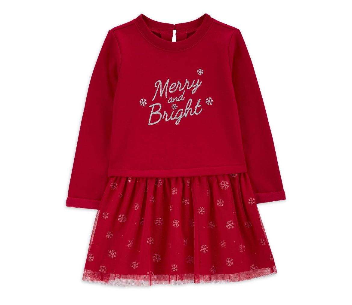 Carter's Child of Mine Toddler Girl Holiday Dress