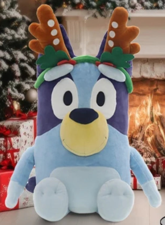 Bluey 24” Jumbo Plush with Reindeer Ears 15892
