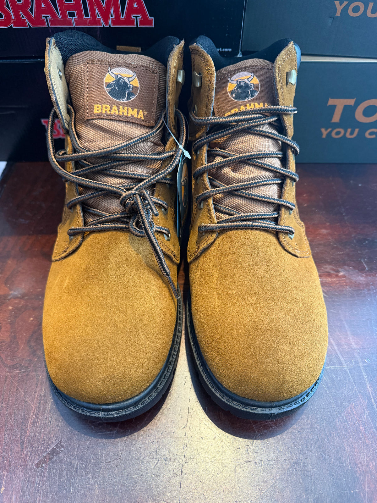 Brahma Bravo Waterproof 6” Soft Toe Work Boots Men’s Size 10.5W 274692