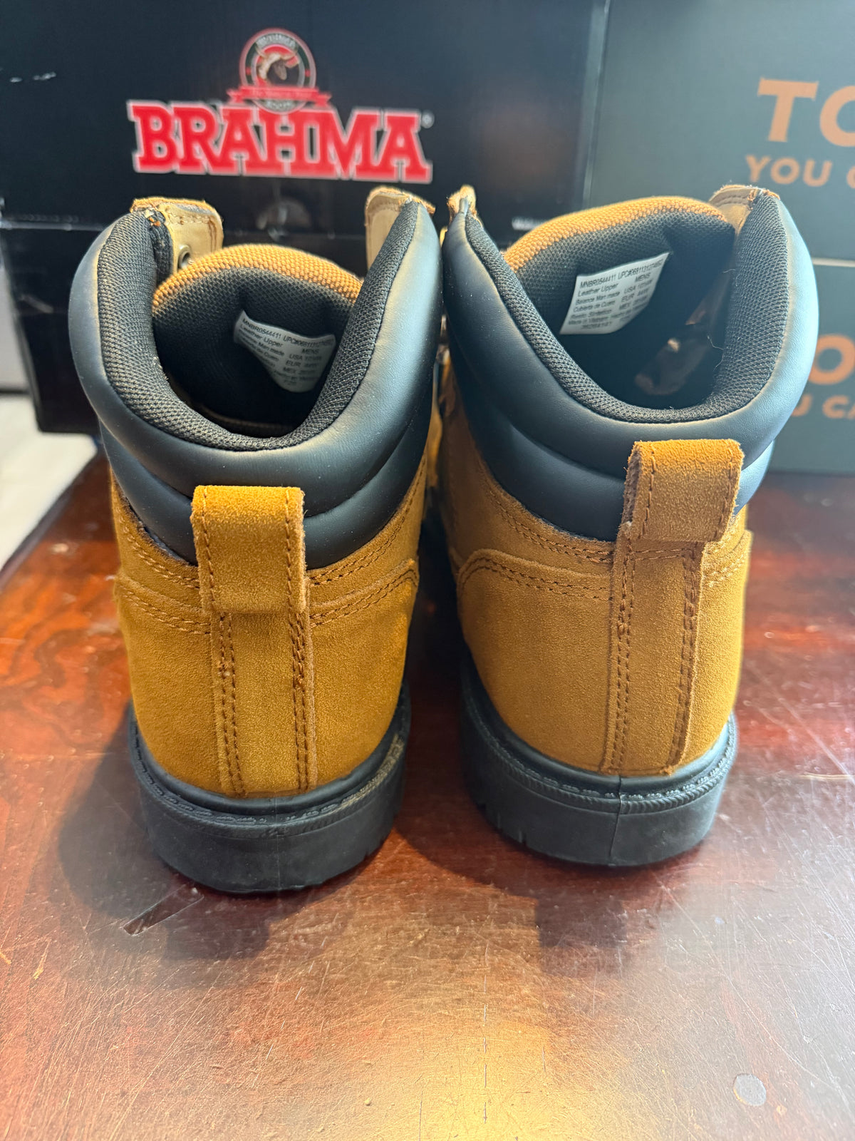Brahma Bravo Waterproof 6” Soft Toe Work Boots Men’s Size 10.5W 274692