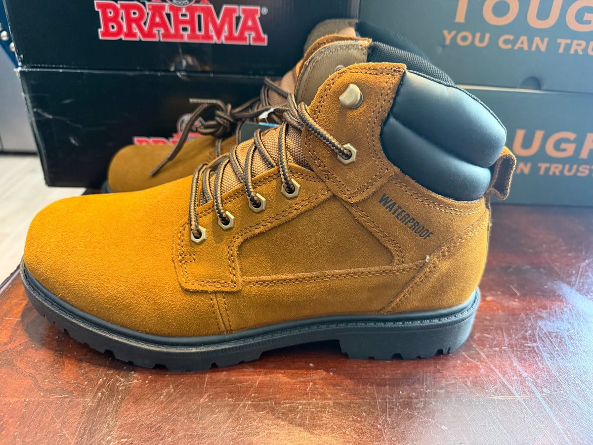 Brahma Bravo Waterproof 6” Soft Toe Work Boots Men’s Size 10.5W 274692