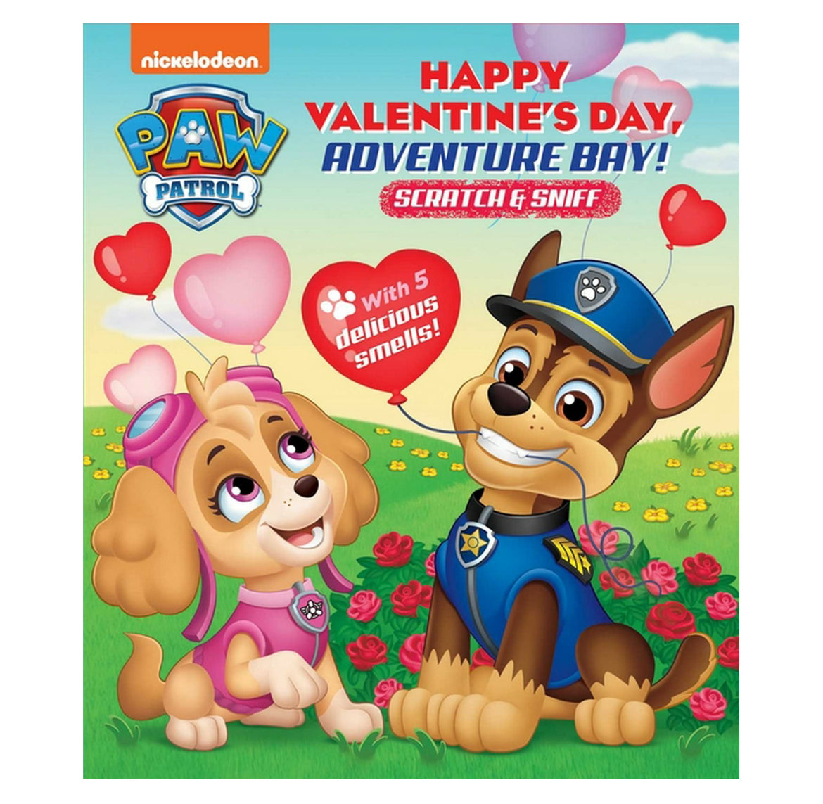 Nickelodeon PAW Patrol: Happy Valentine's Day, Adventure Bay! (Board Book)