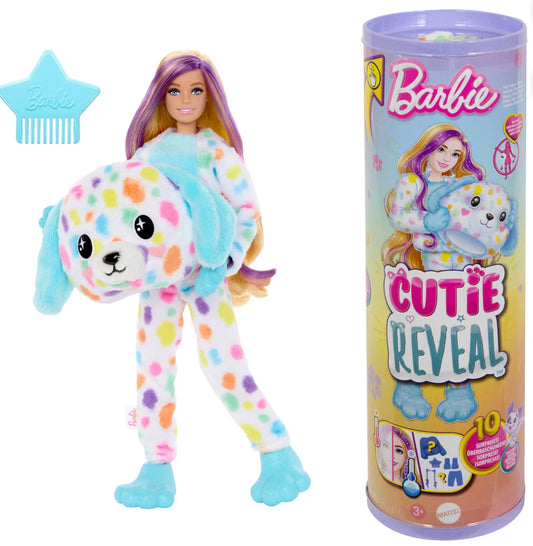 Barbie Cutie Reveal Doll Dalmatian Costume & Accessories Color Dream Series 17863