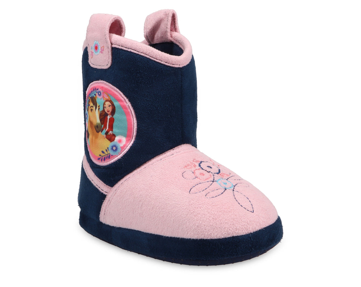 Spirit Riding Free Western Character Slipper Bootie (Toddler Girls)