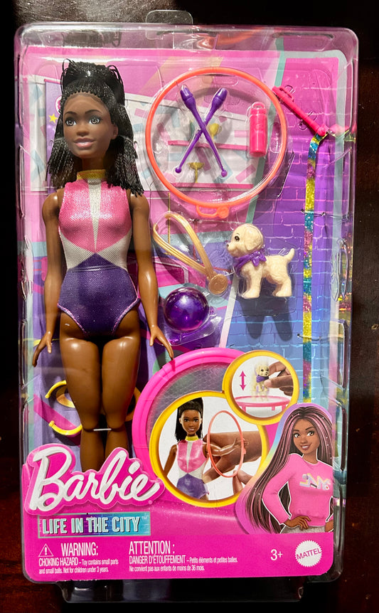 Barbie Brooklyn Gymnast Doll & Playset with Fashion Doll 20695