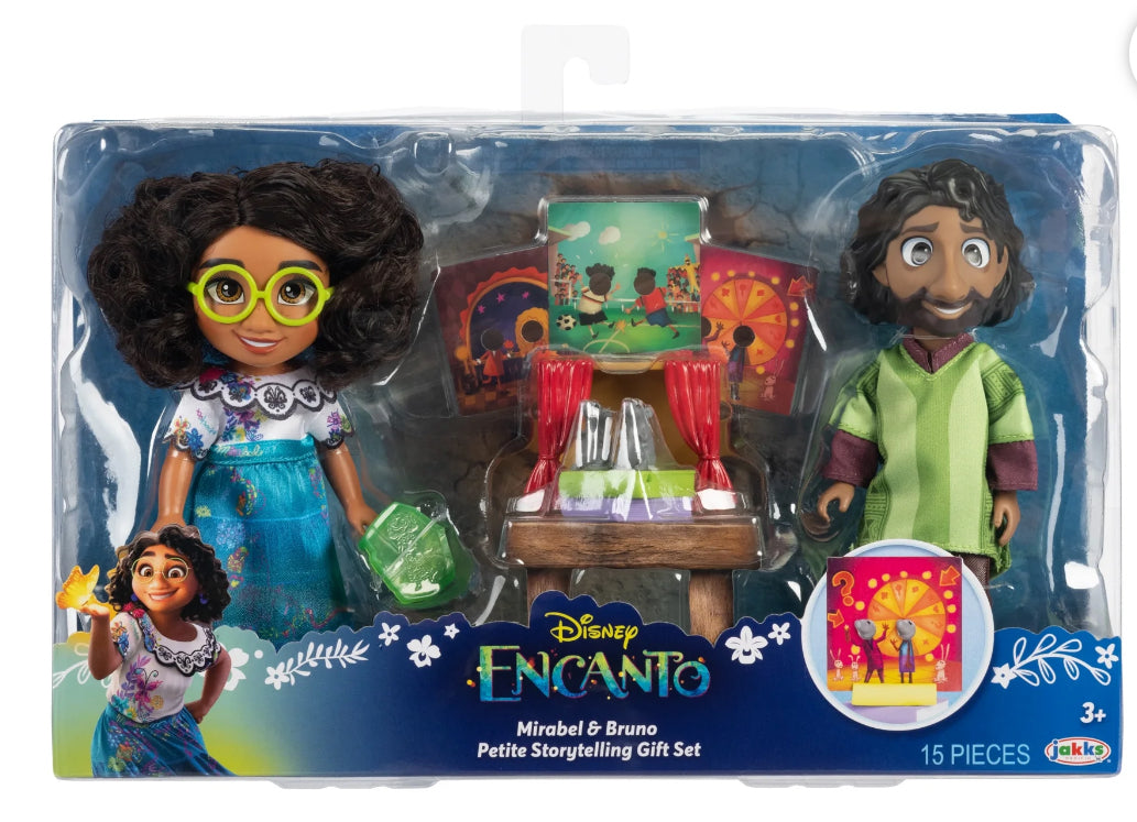 Disney's Encanto Mirabel & Bruno 6” Petite Dolls Storytelling Gift Set 22620