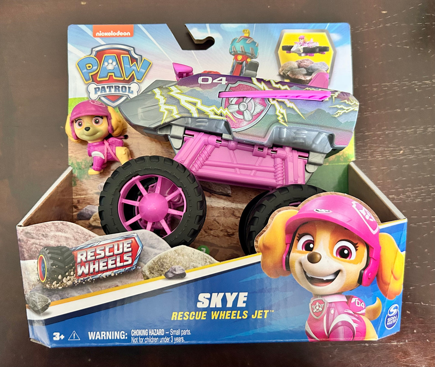 PAW Patrol: Rescue Wheels Skye’s Jet with Action Figure 45283