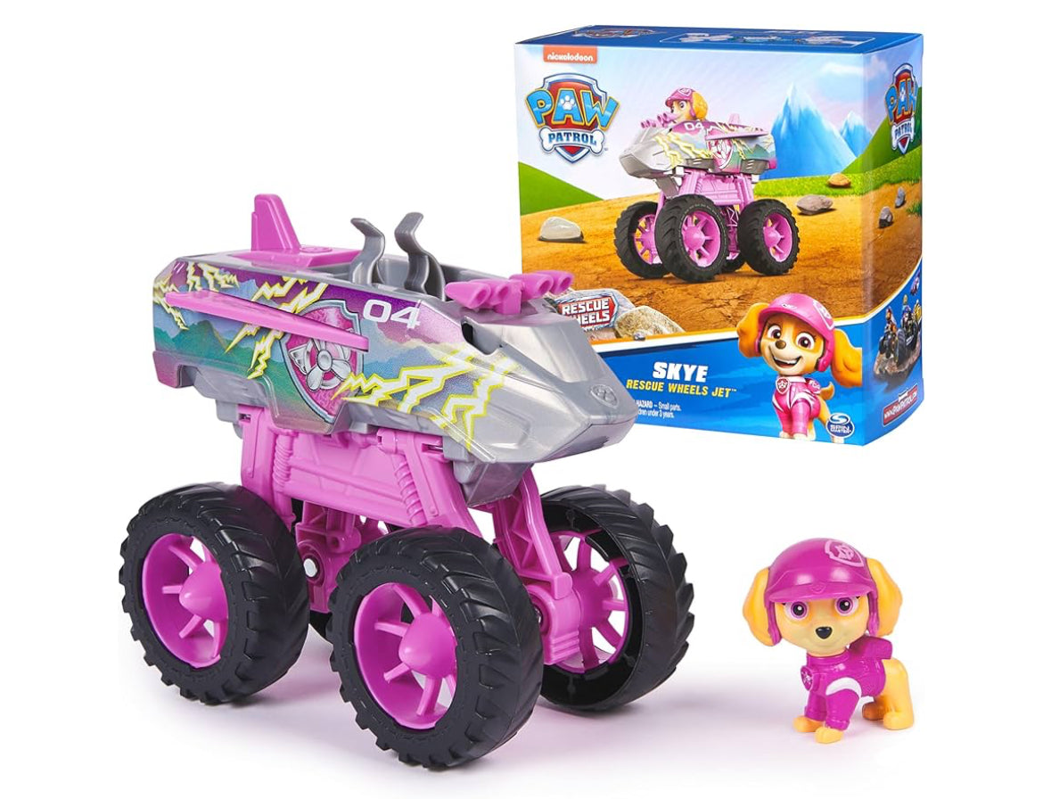 PAW Patrol: Rescue Wheels Skye’s Jet with Action Figure 45283