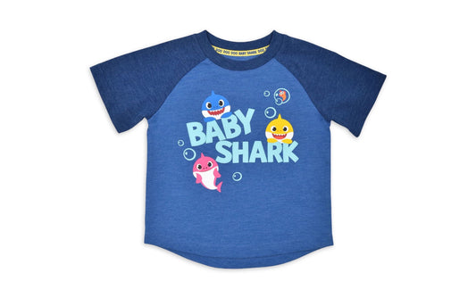 Baby Shark Toddler Boys' Short Sleeve Tee