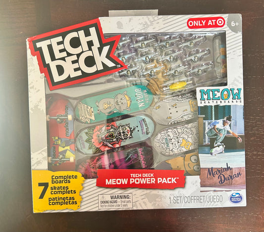 Tech Deck Meow Power Pack Mariah Duran 7-Board Set 50478