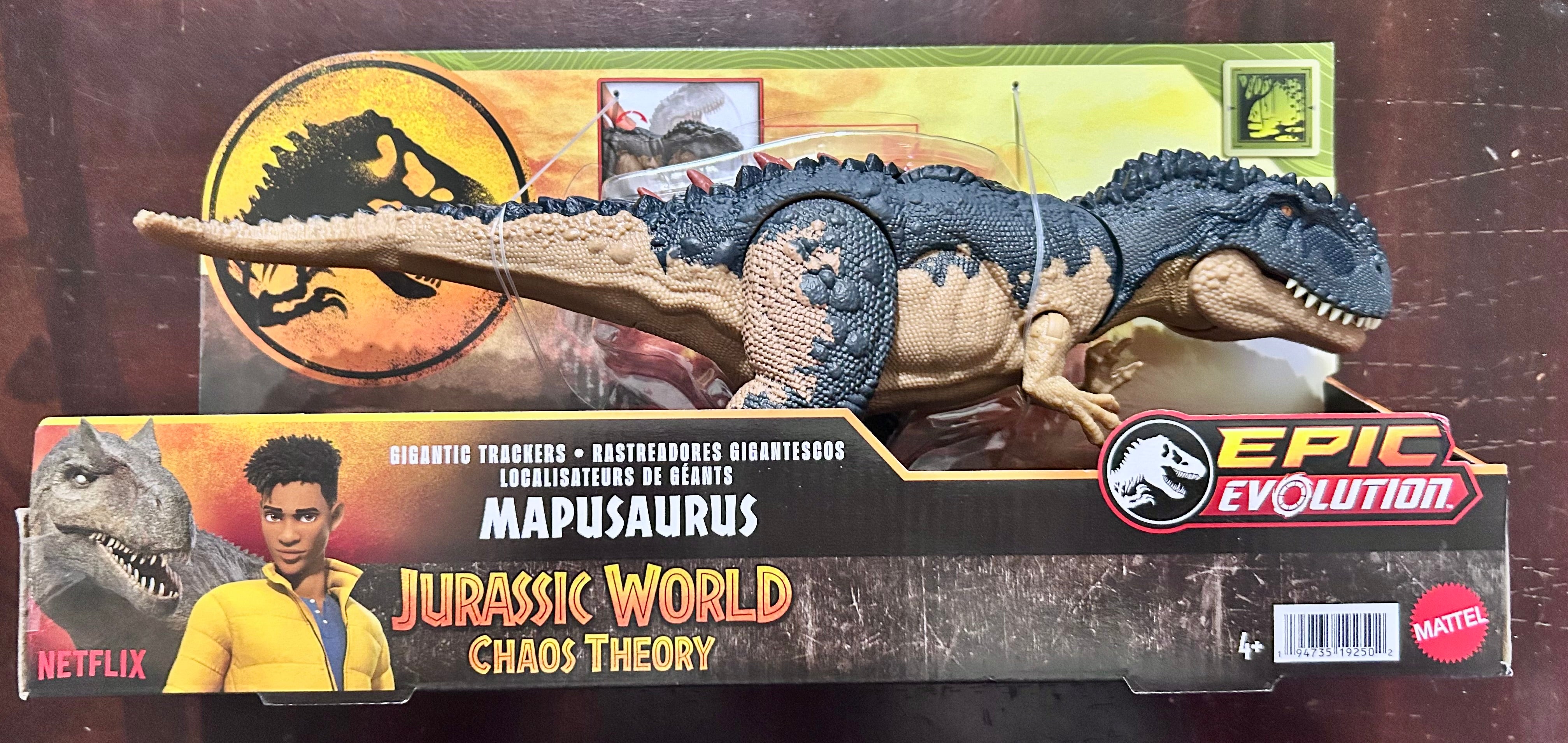 Jurassic World Gigantic Trackers Mapusaurus Dinosaur Action Figure 192 ...