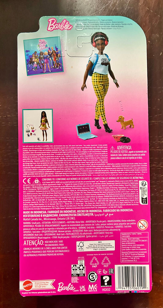 Barbie Life in the City Brooklyn Roberts - Lyla and Pet Set 06019