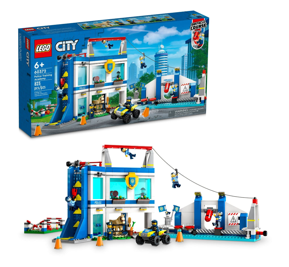 LEGO City Police Training Academy Obstacle Course Set 60372