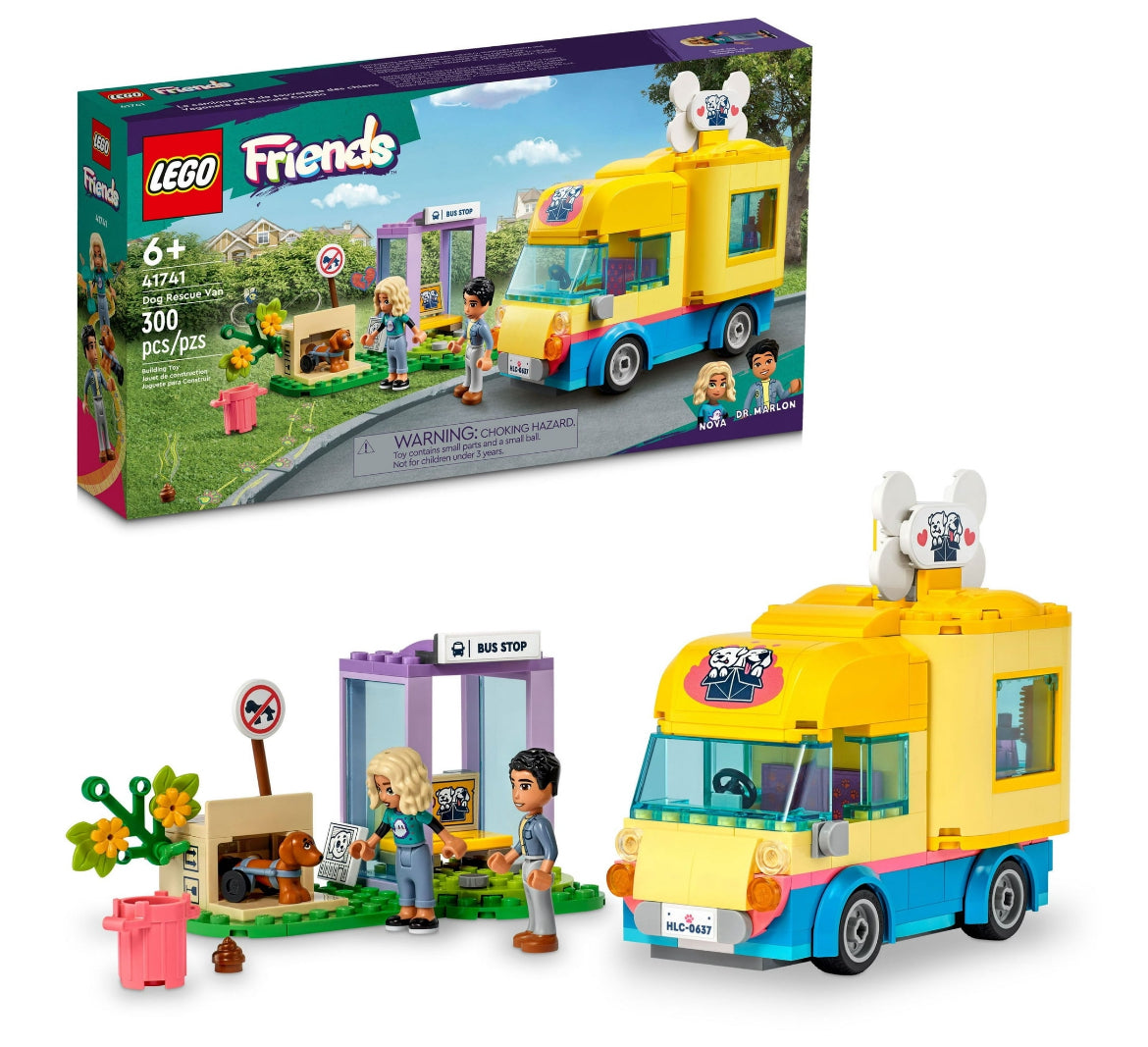 LEGO Friends Dog Rescue Van 41741