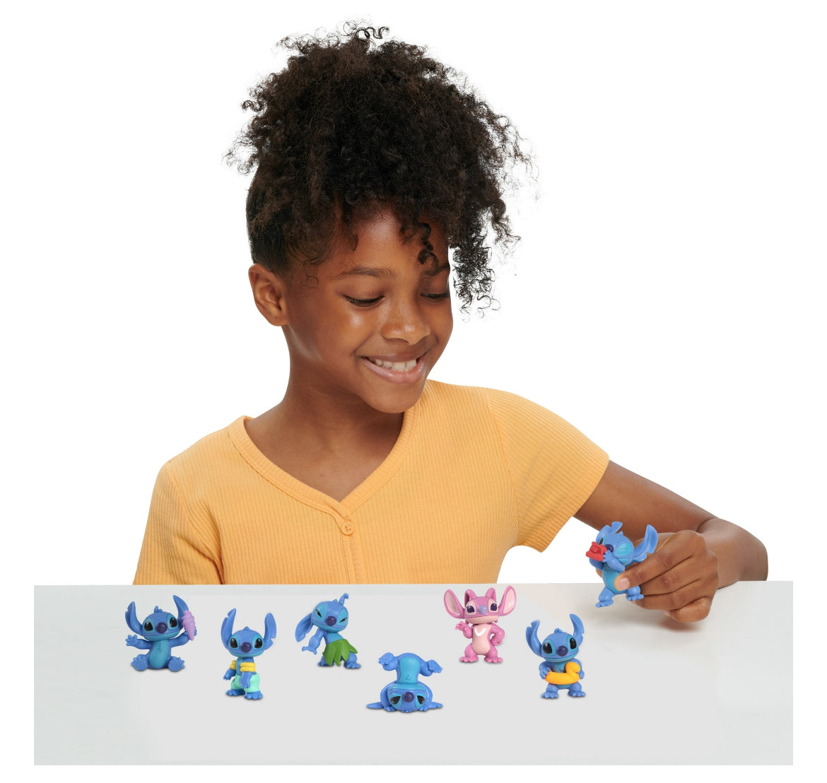 Disney Stitch 7-Piece Collectible Figure Set 46059