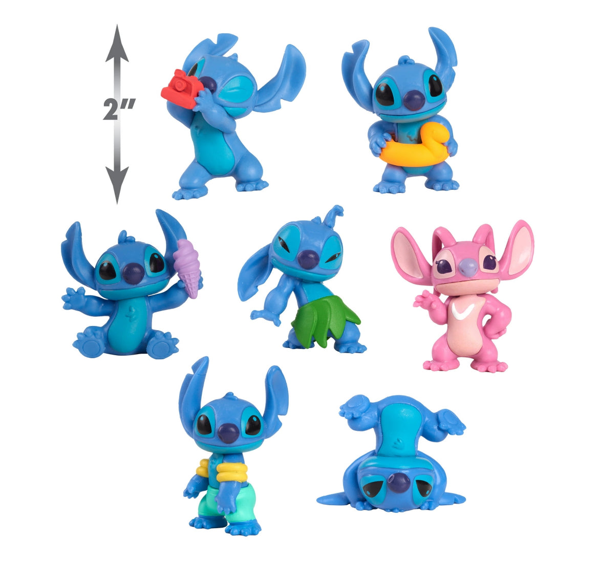 Disney Stitch 7-Piece Collectible Figure Set 46059