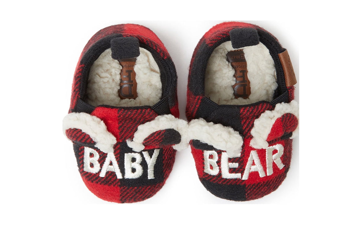 Dearfoams Baby Bear Slippers