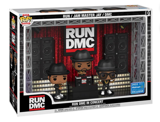 Funko Pop! Moment Deluxe: Run-D.M.C. Vinyl Figures 68402