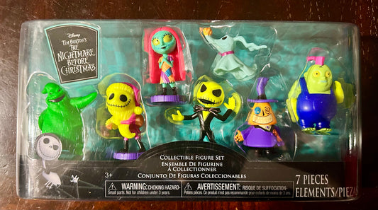 Disney Tim Burton’s The Nightmare Before Christmas Collectible Figure Set, 2.5” Figurines 46312