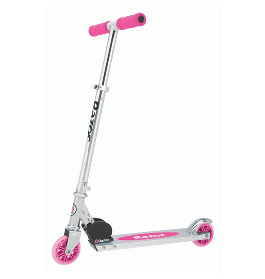 Razor A Kick Scooter for Kids - Lightweight, Foldable, Aluminum Frame, and Adjustable Handlebars 02192