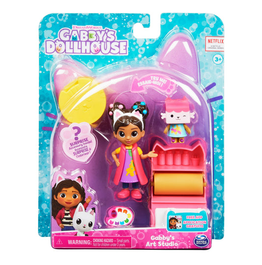 Gabby’s Dollhouse Art Studio Playset 37413