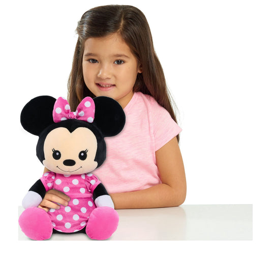 Disney Classics 14-Inch Minnie Mouse Comfort Weighted Plush 30712