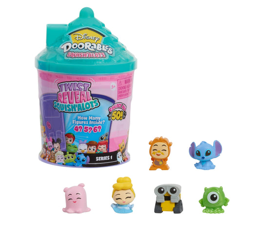 Disney Doorables Squish’Alots Series 1 Collectible Blind Bag Figures in Capsule 44707