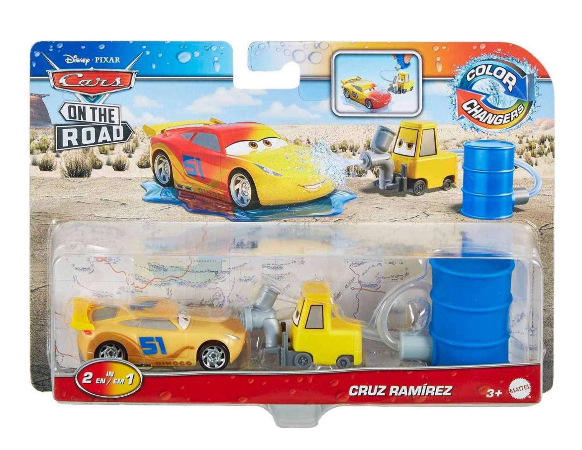 Disney Cars on the Road Color Changers Ramirez with Pitty Playset 08135