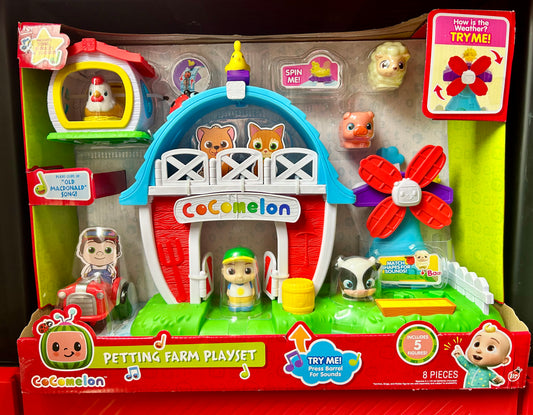 Cocomelon Petting Farm Playset 44514