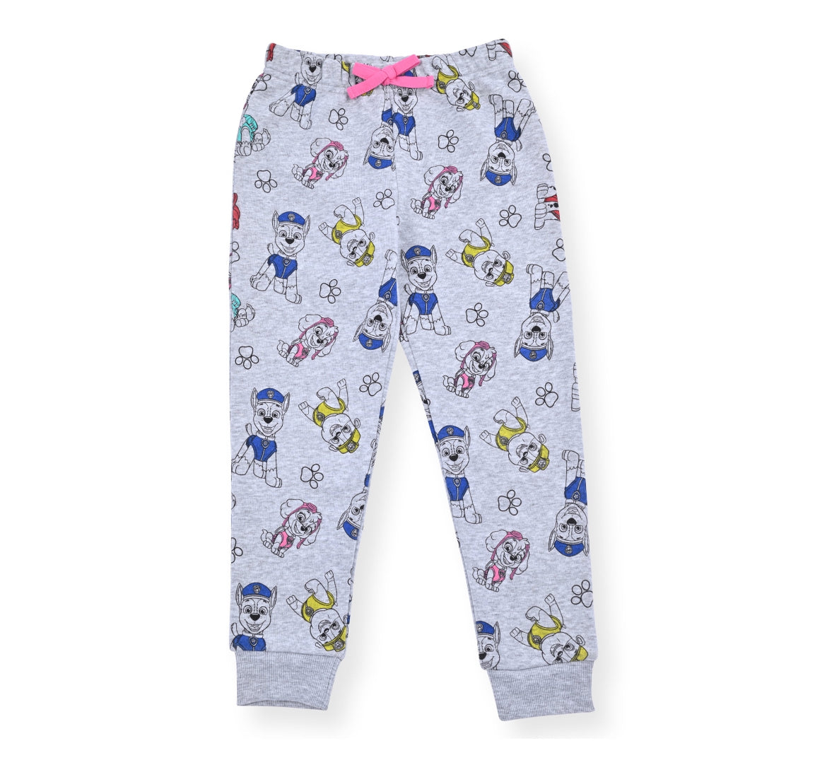 Paw Patrol Baby Girl Jogger Pant and Crew Neck, 2 Piece Outfit Set