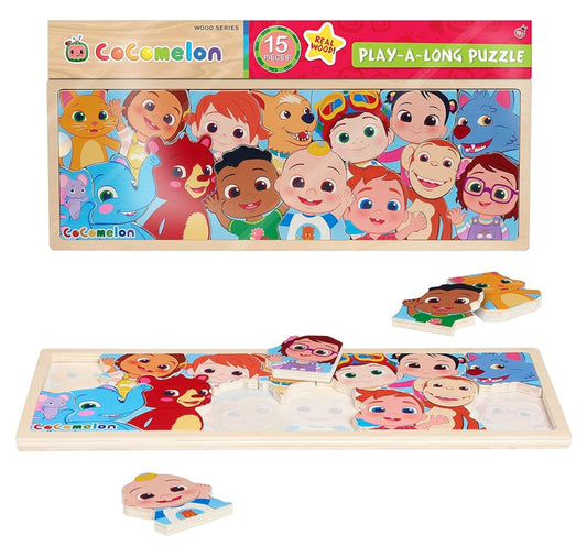 CoCoMelon Play-A-Long 15-Piece Wood Puzzle 96174