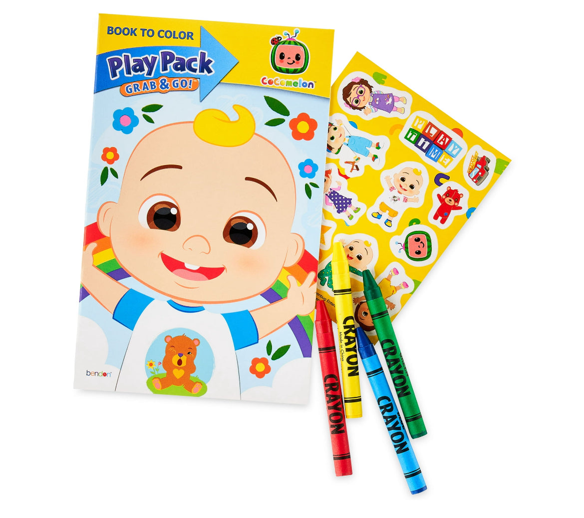 CoComelon Coloring Book Play Pack 47883