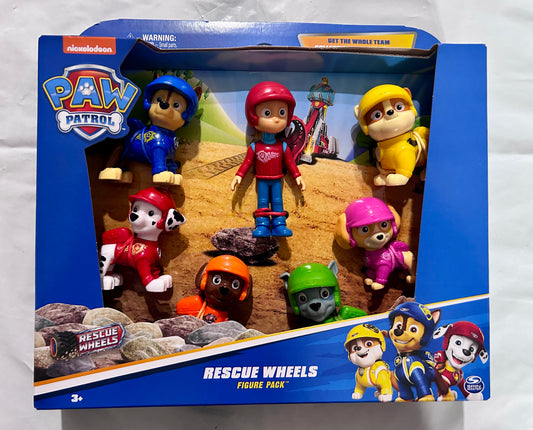 Paw Patrol Rescue Wheels 7 Action Figure Pack 02483