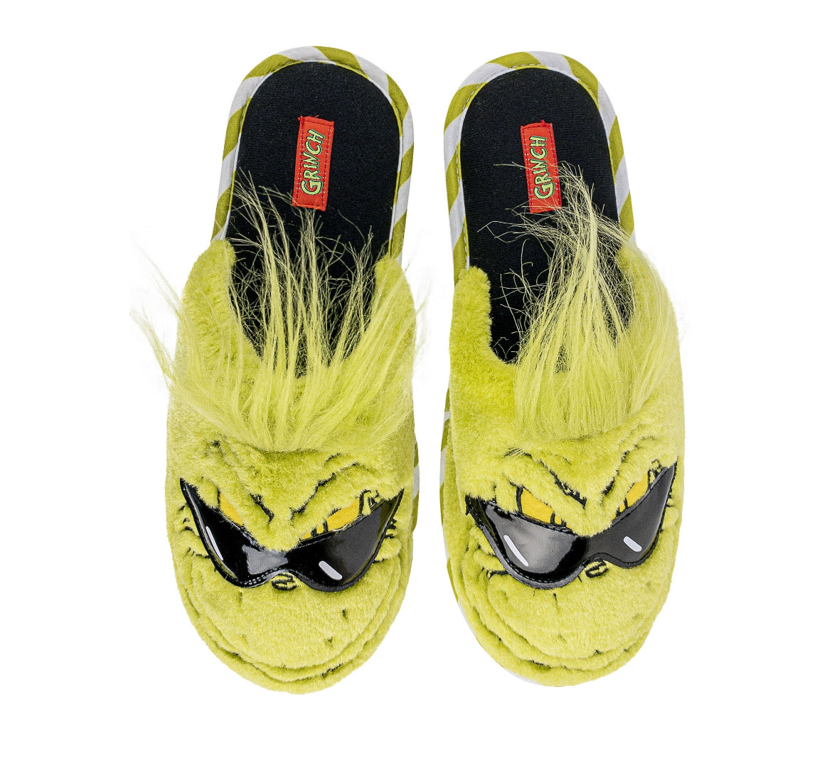 Dr. Seuss Men's Grinch Slipper