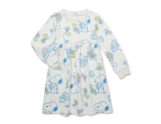 Snoopy Easter Toddler Girl Dress