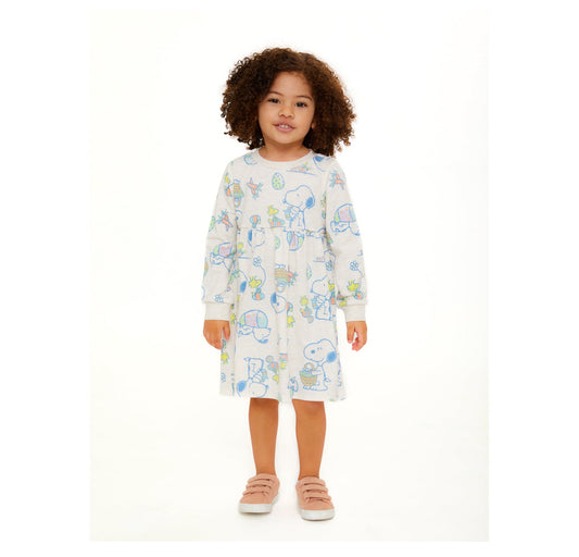Snoopy Easter Toddler Girl Dress