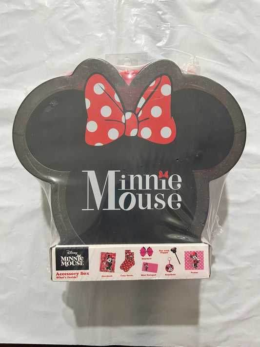 Minnie Mouse Children's Black Stationary & Wearable 7-Piece Set 97377