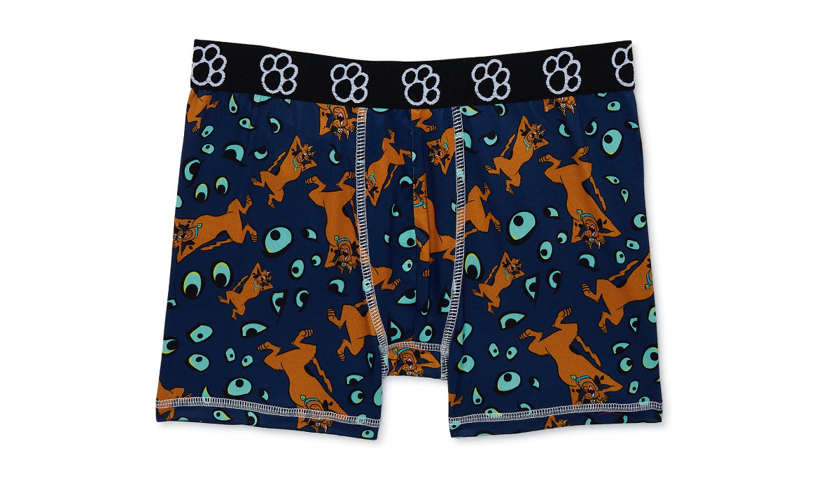 Warner Brothers Boys Scooby Doo Boxer Briefs, 4-Pack