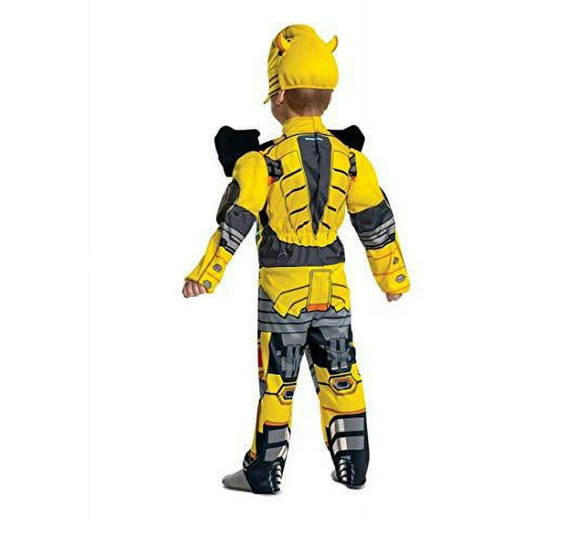 Disguise Hasbro Transformers Bumblebee Muscle Boy's Halloween Costume 2T 01428