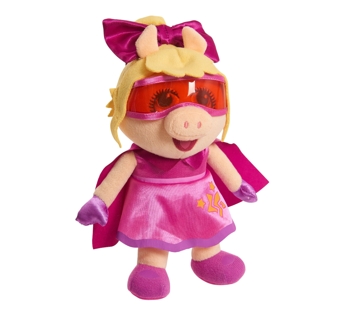 Disney Jr Muppet Babies Super Fabulous Miss Piggy 9” Plush 14039