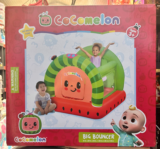 CoCoMelon Big Bouncer with Built-In Pump 08283