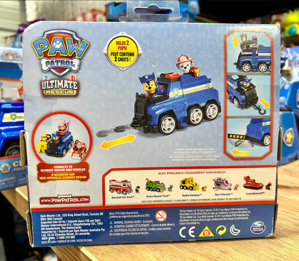 Paw Patrol Ultimate Rescue Chase Police Cruiser 18196