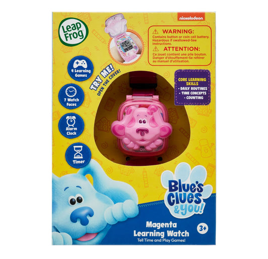 Blue’s Clues & You! Leap Frog Magenta Learning Watch 117601