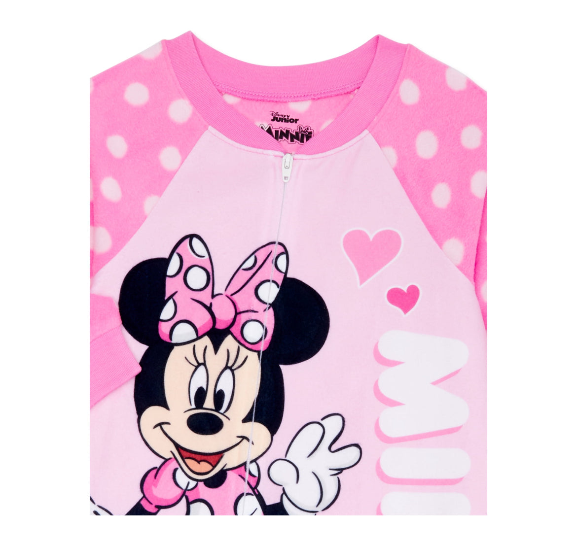 Minnie Mouse Baby Girl Microfleece Blanket Sleeper Pajamas