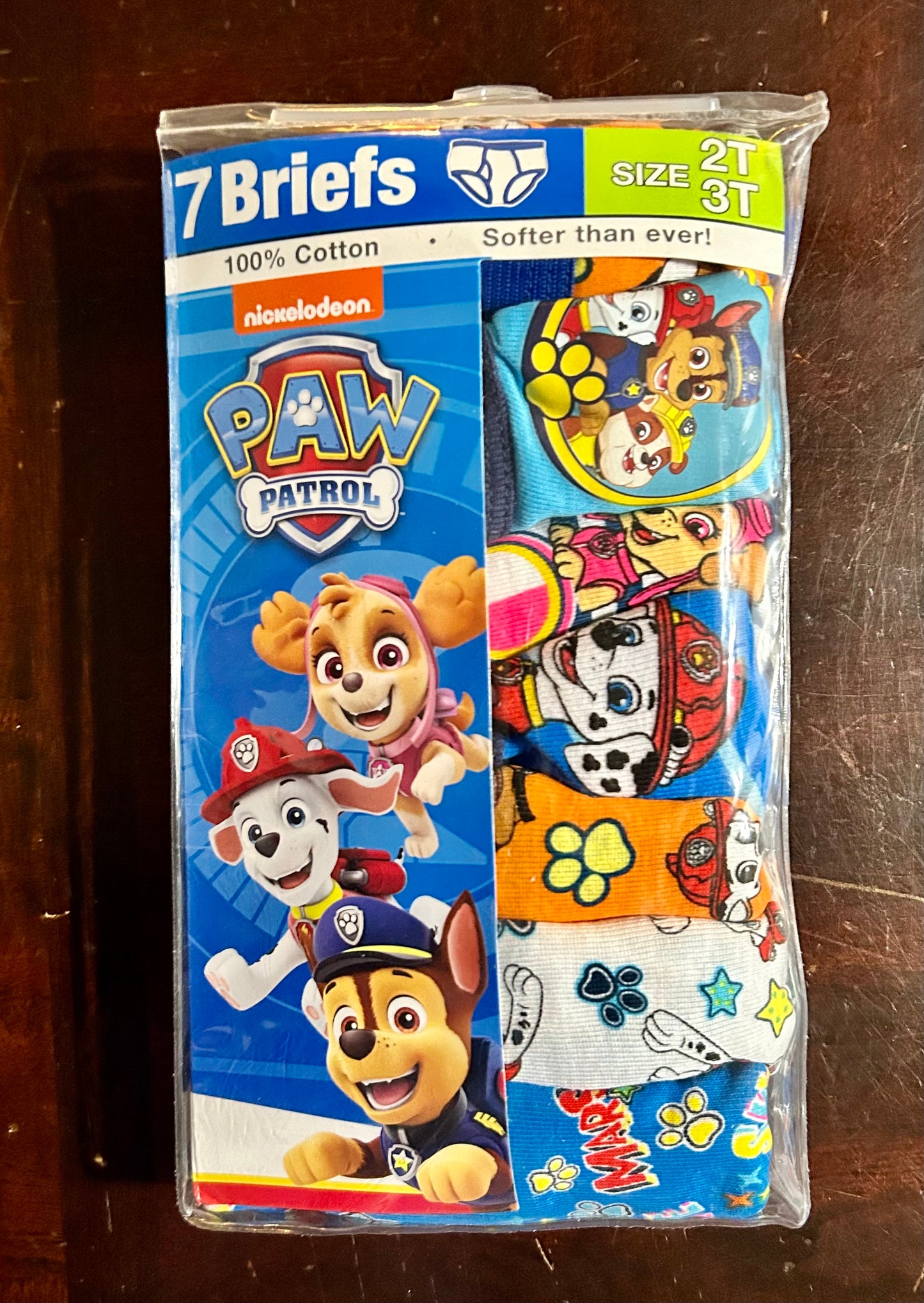 Paw Patrol Toddler Boy Briefs, 7-Pack