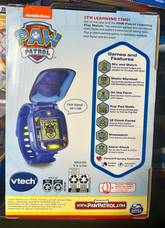VTech PAW Patrol Learning Pup Chase Interactive Watch 516009