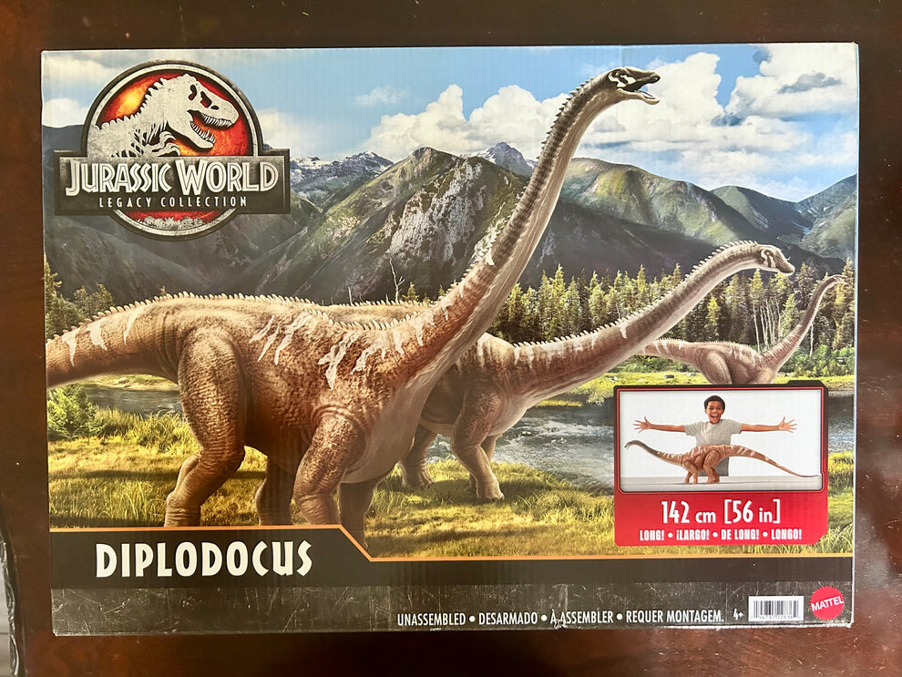 Jurassic World Legacy Collection Diplodocus Large Dinosaur Action Figu ...