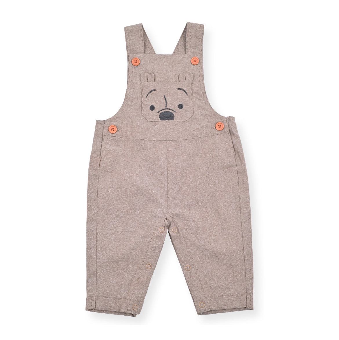 Winnie The Pooh AP Baby Boy Pooh Overall Set, 2 Piece