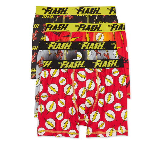 The Flash Boys Boxer Brief Underwear, 4-Pack